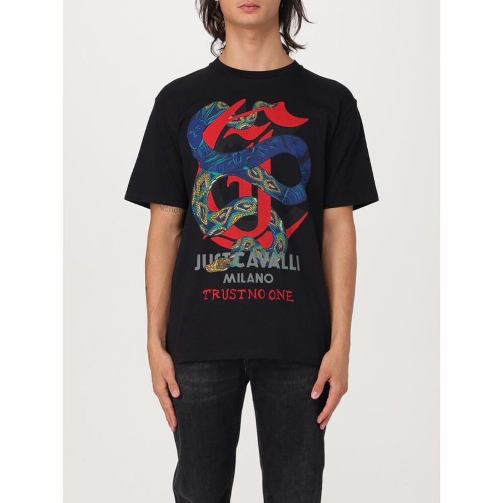 Just Cavalli T-Shirt Men Black